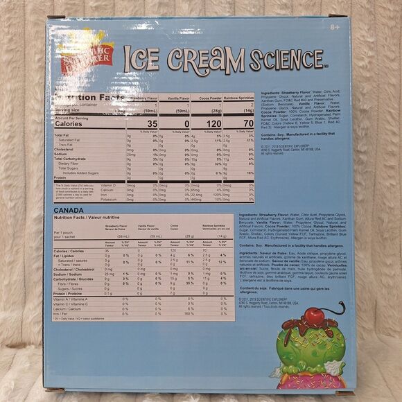 Scientific Explorer Make Own Ice Cream Science Experiment Kit Educational Stem - Picture 2 of 3